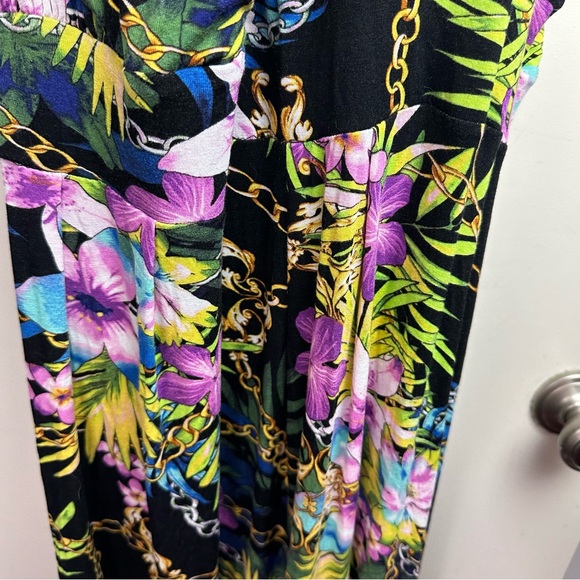Jennifer Lopez Multicolored Floral Updated IntoThe Wild Y2KInspired Dress NWT 3X - Picture 8 of 17